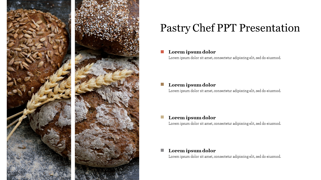 Pastry Chef PPT Presentation